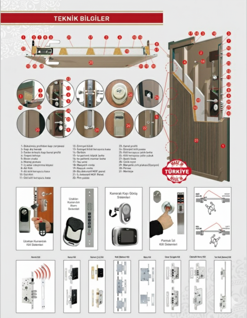 Çelik Kapı İçerik Bilgisi